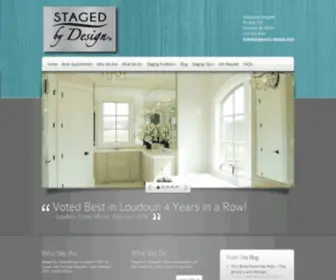 Staged-BY-Design.com(Staged by Design) Screenshot