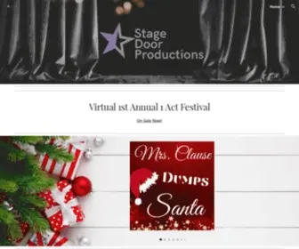 Stagedoorproductions.org(Stagedoorproductions) Screenshot