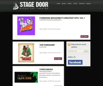 Stagedoorrep.org(Stage Door Repertory Theatre) Screenshot