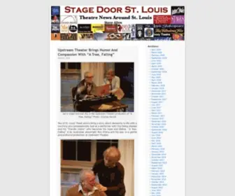 Stagedoorstl.com(Stage Door St) Screenshot