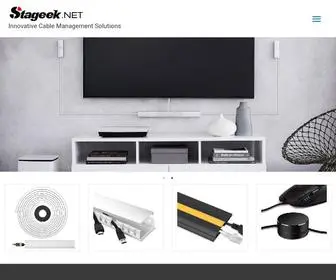 Stageek.net(Innovative Cable Management Solutions) Screenshot