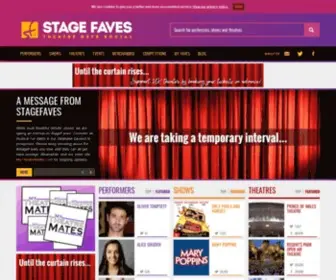 Stagefaves.com(Stage Faves) Screenshot