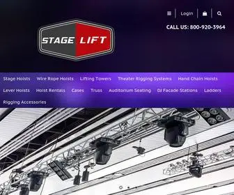 Stagelift.com(Stage Lift) Screenshot