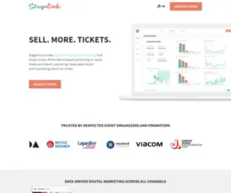 Stagelink.com(Marketing) Screenshot