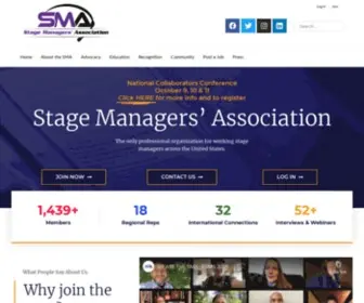 Stagemanagers.org(Public) Screenshot