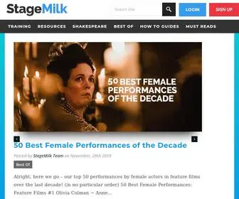 Stagemilk.com(Stagemilk) Screenshot