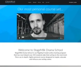 Stagemilkdramaschool.com(Stagemilkdramaschool) Screenshot