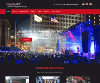 Stagemobil.de(Mobile Stage Technology) Screenshot