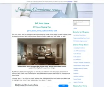 Stagemyownhome.com(Sell Your Home) Screenshot