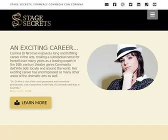 Stagesecrets.com.au(Stage Secrets) Screenshot