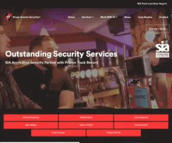 Stagesecurity.co.uk(Stage Event Security UK) Screenshot