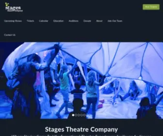 Stagestheatre.org(Stages Theatre Company) Screenshot