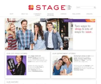 StageStoresinc.com(Burkes Outlet) Screenshot