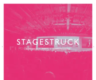 Stagestruck.com(Stagestruck Ltd) Screenshot