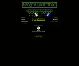 Stagesunlimited.com(Complete Staging Event Resource) Screenshot