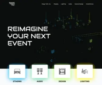 Stagetechinc.com(Stage Tech) Screenshot