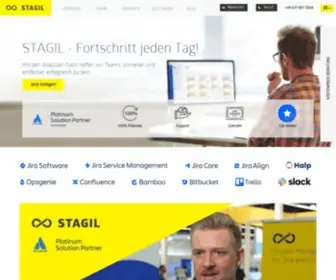 Stagil.de(STAGIL Atlassian Platinum Solution Partner) Screenshot