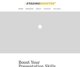 Stagingbooster.com(Presentation Booster) Screenshot