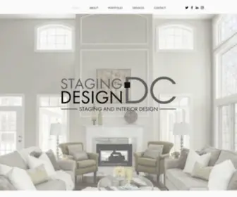 Stagingdesigndc.com(Staging Design DC specializing in home staging and interior design. Home staging) Screenshot