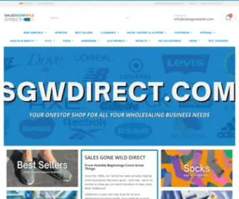 Stagingsgwdirect.com(Sales Gone Wild) Screenshot