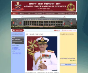 Stagingweb.online(ARMY MEDICAL CORPS) Screenshot