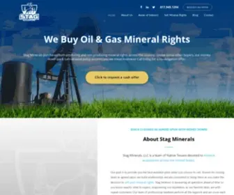 Stagminerals.com(Stag Minerals) Screenshot