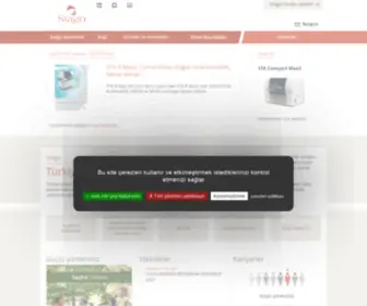 Stago.com.tr(Homepage Stago TR) Screenshot