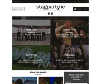 Stagparty.ie(Stag Parties Ireland) Screenshot