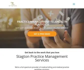 Stagtonpracticemanagement.com(STAGTON) Screenshot