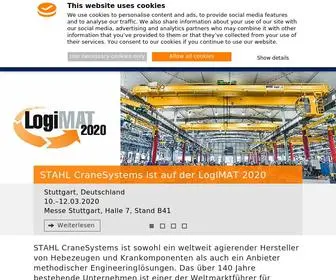Stahlcranes.com(Technisch und wirtschaftlich Premiumklasse) Screenshot