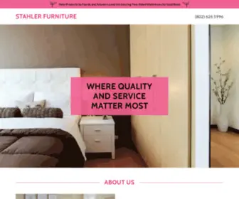 Stahlerfurniture.com(Stahler Furniture) Screenshot