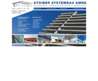 Stahlhochbau.de(Stoiber Systembau GmbH) Screenshot