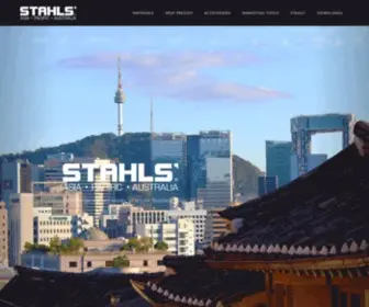 Stahlsasia.com(STAHLS' Asia) Screenshot