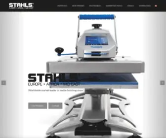 Stahlseurope.com(STAHLS' Europe GmbH EN) Screenshot