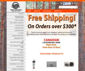 Stahlssupplies.com(Stahl's Sawmill & Logging Supplies) Screenshot