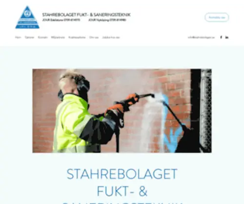 Stahrebolaget.se(Stahrebolaget fukt) Screenshot