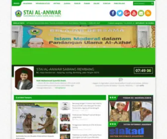 Staialanwar.ac.id(STAI Al Anwar) Screenshot