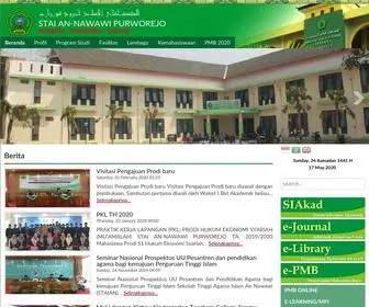 Staiannawawi.ac.id(Sekolah Tinggi Agama Islam An) Screenshot