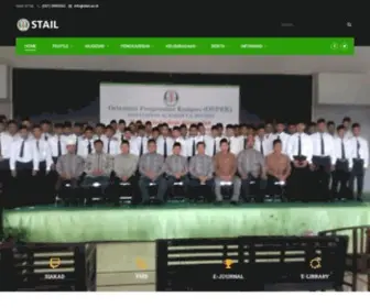 Stail.ac.id(Sekolah Tinggi Agama Islam Luqman Al Hakim) Screenshot