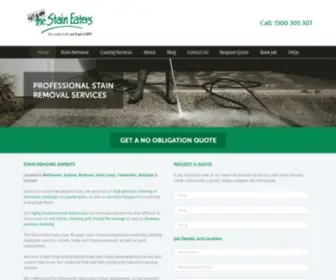 Staineaters.com.au(Pressure Cleaning) Screenshot
