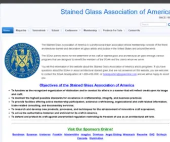 Stainedglass.org(The Stained Glass Association of America) Screenshot