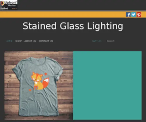 Stainedglasslighting.co(Our website is temporarily offline) Screenshot