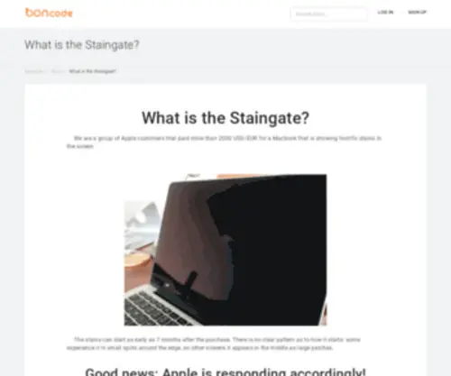 Staingate.org(Staingate) Screenshot