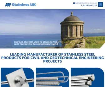 Stainless-UK.co.uk(Stainless UK Ltd) Screenshot