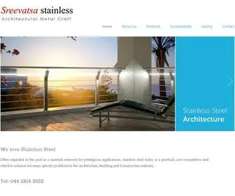 Stainlessarch.com(Stainless Steel Architecture) Screenshot