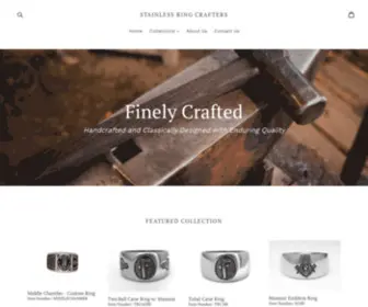 Stainlessringcrafters.com(Stainless Ring Crafters) Screenshot