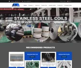 Stainlesssteel-Sheetmetal.com(JIANGSU MITTEL STEEL INDUSTRIAL LIMITED) Screenshot