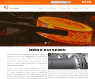 Stainlesssteelfasteners.net(Vision alloys inc) Screenshot