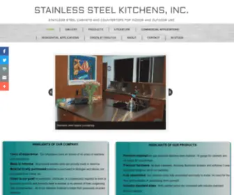 Stainlesssteelkitchen.com(Stainless Steel Kitchens) Screenshot