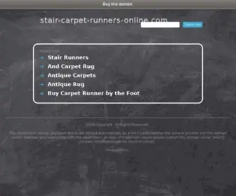 Stair-Carpet-Runners-Online.com(老品牌) Screenshot